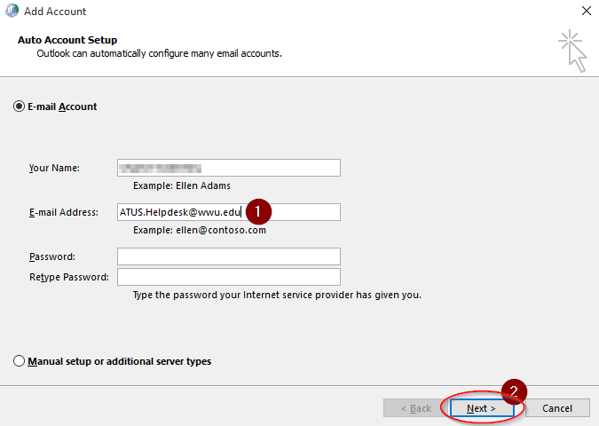 Leave password field blank and change the email address to the group inbox you are trying to access, then click next