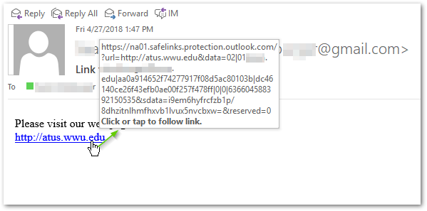 Safe Link Screenshot