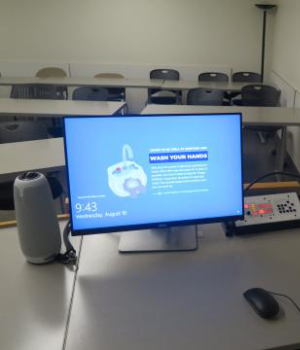 New classroom equipment for Fall 2021