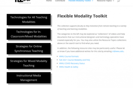 Flexible Modality Toolkit