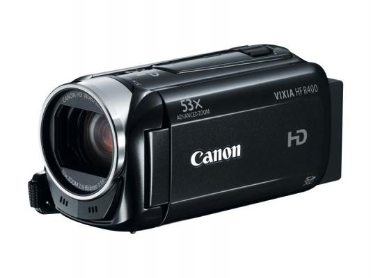 Front view of Canon Vixia with   