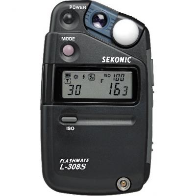 view of light meter from the front