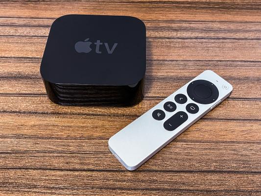 Apple TV device and Apple TV remote