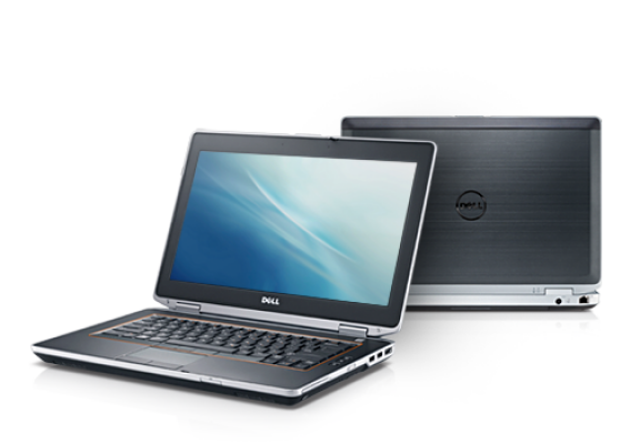 Front and back view of Dell Latitude E6420
